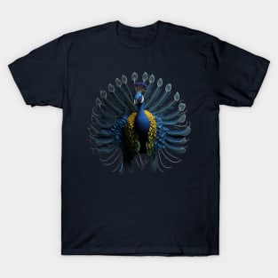 Colourful Peacock T-Shirt